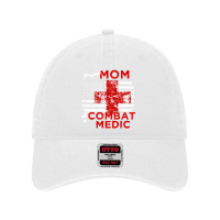 Proud Mom Of A Combat Medic Distressed Flag Pullover Hoodie Dyed Cap | Artistshot