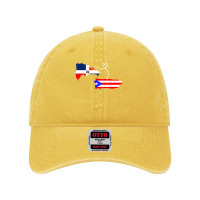 Half Puerto Rican Half Dominican Flag Map Combined Pr Rd T Shirt Dyed Cap | Artistshot