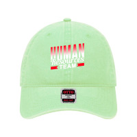 Human Resources Team Manager Hr Specialist Employee Dyed Cap | Artistshot