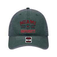 Miami University Oxford Ohio Dyed Cap | Artistshot