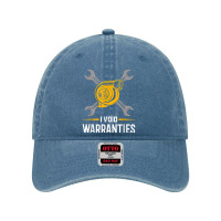 I Void Warranties Car Mechanic Auto Repair Gift Dyed Cap | Artistshot