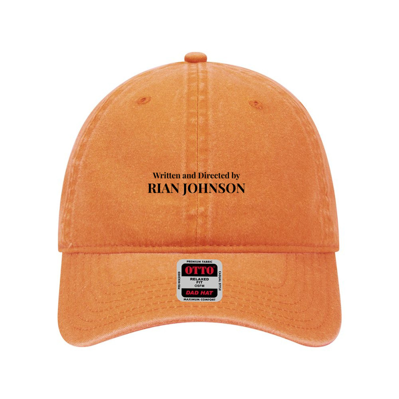 Rian Johnson Dyed Cap by cm-arts | Artistshot