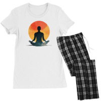 Mindful Solar Meditation Women's Pajamas Set | Artistshot