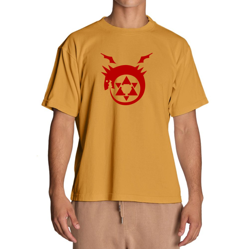 Fullmetal Alchemist- Ouroboros Homunculus Symbol Urban Heavy T-shirt | Artistshot