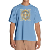 Golden Sri Yantra (white Background) Urban Heavy T-shirt | Artistshot