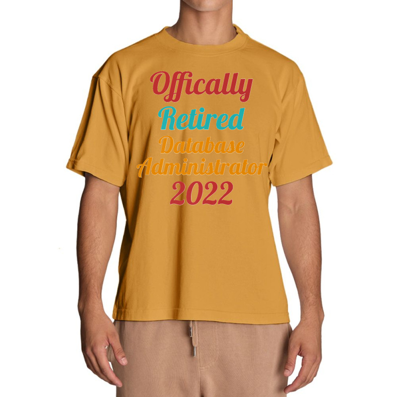 Database Administrator Official Retired 2022 Funny Premium Urban Heavy T-shirt by KENNETHLEETINSLEY | Artistshot