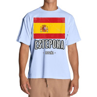 Estepona Spain Es Flag City Top Bandera Ropa Urban Heavy T-shirt | Artistshot