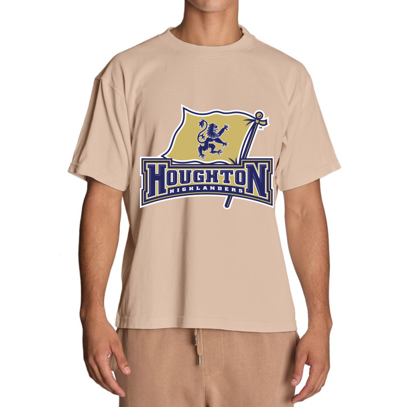 Hou`ght`on Col`le`ge Hig`hlan`ders Urban Heavy T-shirt by Miquilas | Artistshot