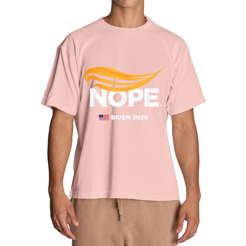 Anti Trump, Biden 2020, Trump Nope, Trump No, Humorous T Shirt Urban Heavy T-shirt | Artistshot