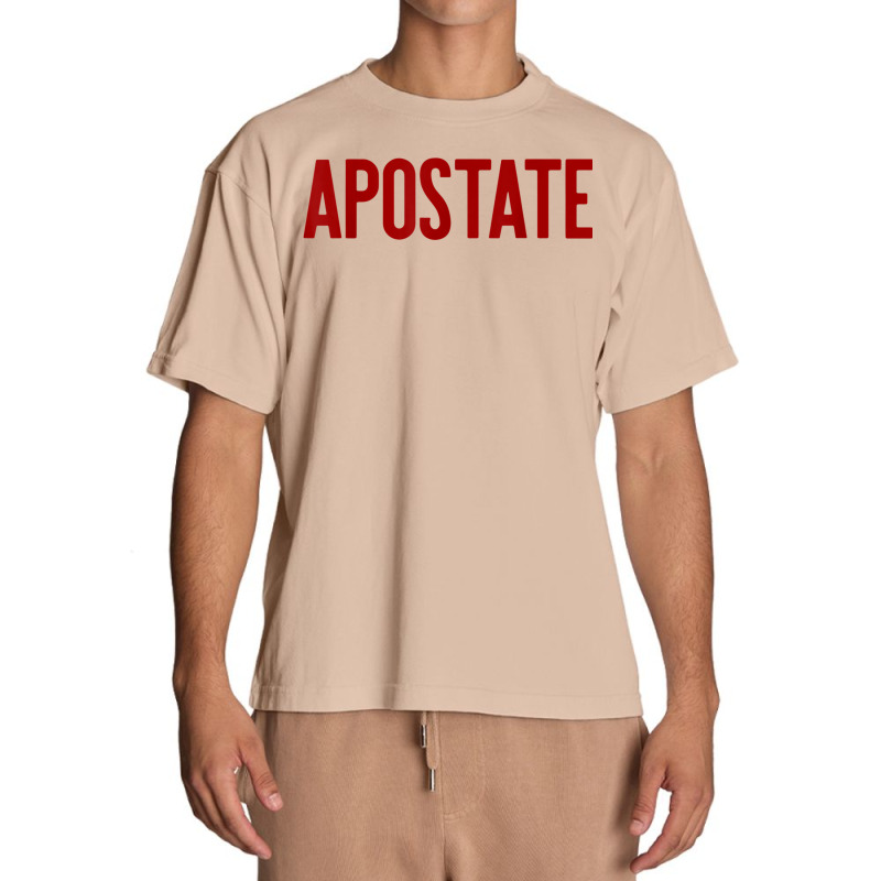 Apostate Funny Atheism Meme Gift Godless Atheist Tee Urban Heavy T-shirt | Artistshot