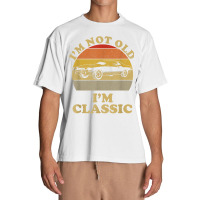 I'm Not Old I'm Classic Retro Vintage Sunset Classic Car Urban Heavy T-shirt | Artistshot