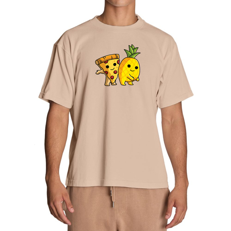 Pizza Hawaii Couple - Pineapple And Pizza Lover Urban Heavy T-shirt | Artistshot