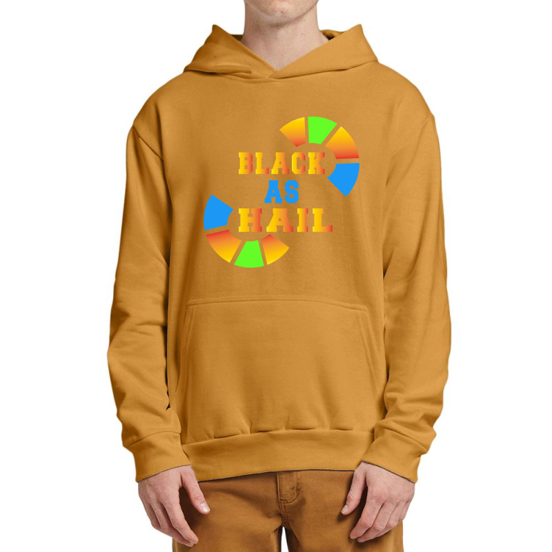 Black As Hail Urban Pullover Hoodie by cm-arts | Artistshot