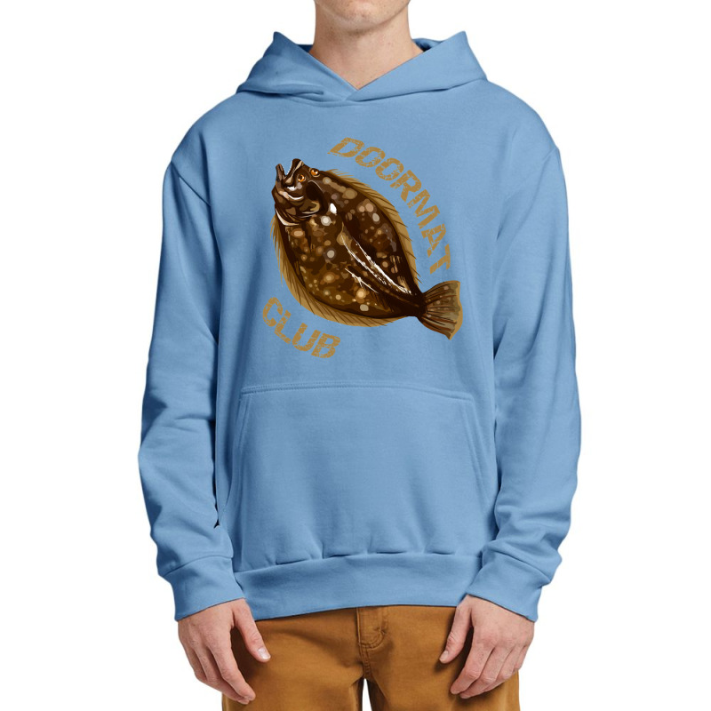 Flounder  Fluke  Doormat Club Urban Pullover Hoodie | Artistshot