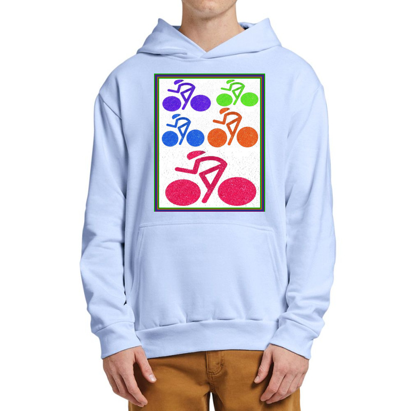 Cycling  Abstract Surreal Bicycle Racing Print Urban Pullover Hoodie by cm-arts | Artistshot