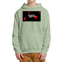 Red White Black Urban Pullover Hoodie | Artistshot