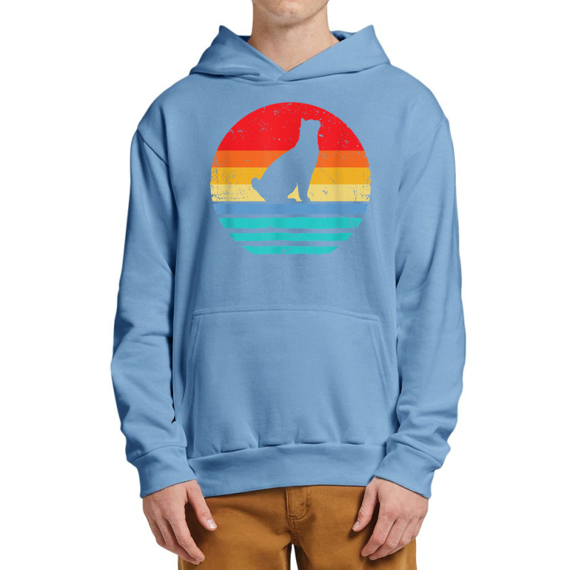 Manx Cat For Cat People Vintage Sunset Retro Cat Urban Pullover Hoodie by HailieKey | Artistshot