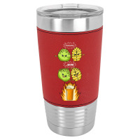 Beer Fusion Barley Malt And Hops Funny Beer Drinking Leatherette Tumbler | Artistshot