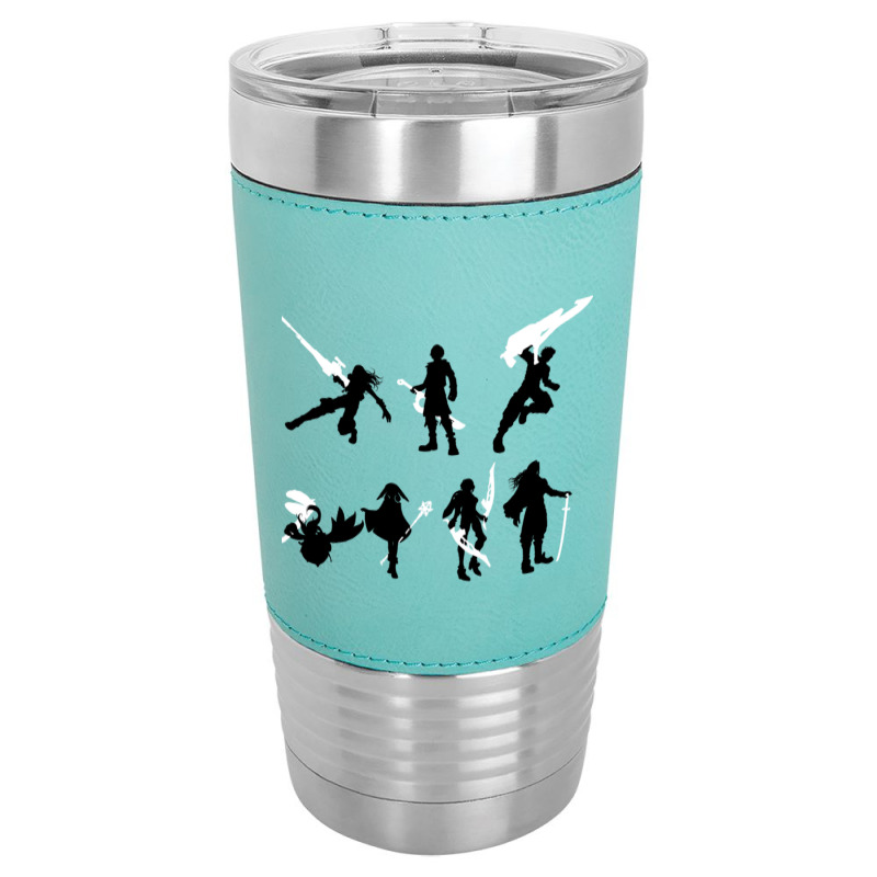 Xenoblade Party Silhouette (ver. 2) Leatherette Tumbler | Artistshot