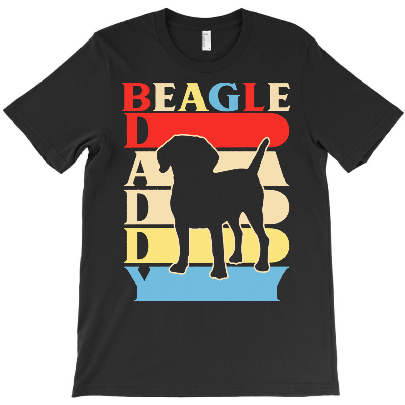 Beagle Daddy Fathers Day T  Shirt Beagle Daddy Funny Daddy Papa Gifts T-shirt | Artistshot