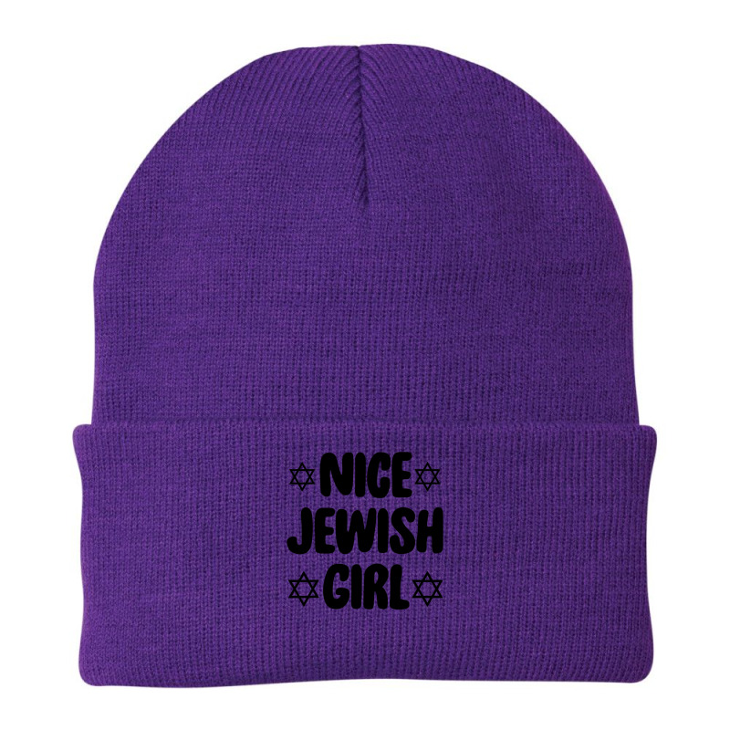 Funny Jew  Nice Jewish Girl Hanukkah Gift Beanie | Artistshot