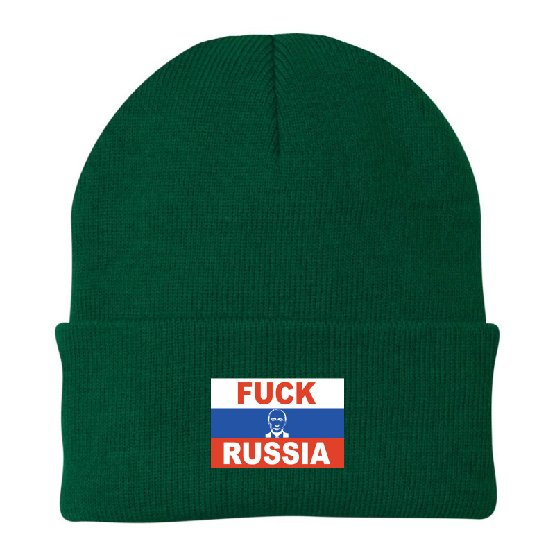 Fuck Russia Putin Beanie by cm-arts | Artistshot