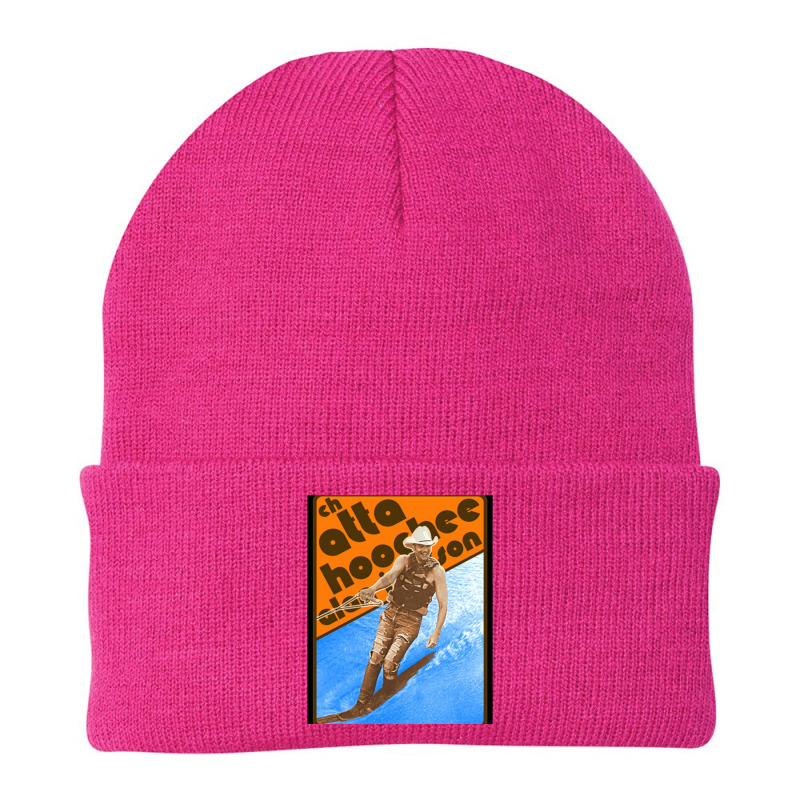 Alan Jackson Chattahoochee Waterskiing Retro Beanie by ANGELAMASON | Artistshot