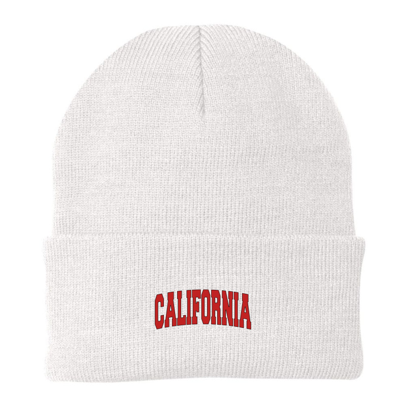 California Pa Pennsylvania Varsity Style Usa Vintage Sports Pullover H Beanie by cm-arts | Artistshot