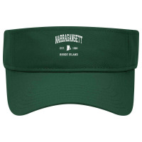 Womens Narragansett Rhode Island Ri Vintage Athletic Sports Design V N Visor Hat | Artistshot