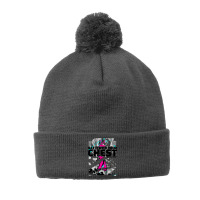 Say It With Your Chest Pom Pom Beanie | Artistshot