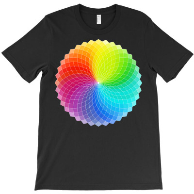 Color Wheel T  Shirt Color Wheel T  Shirt T-shirt Designed By Maximilian36808