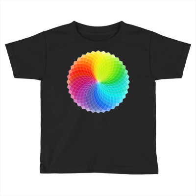 Color Wheel T  Shirt Color Wheel T  Shirt Toddler T-shirt Designed By Maximilian36808