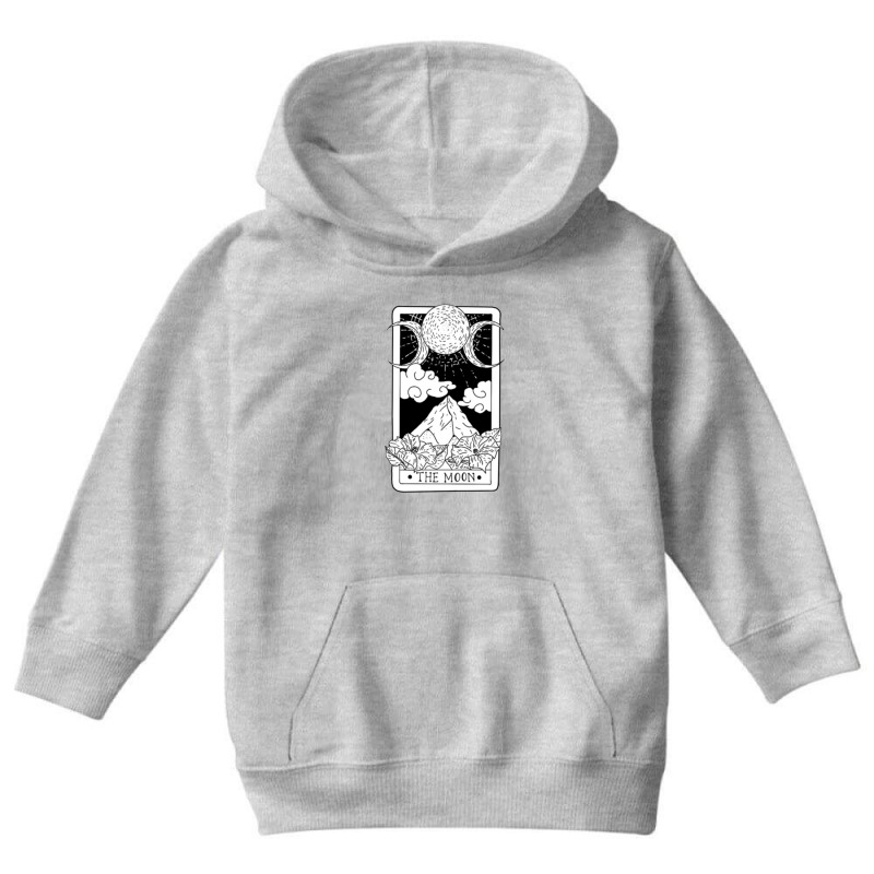 The Moon Tarot Card Youth Hoodie by ninoron | Artistshot