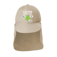 Electron Identity Crisis Funny Design Sun Shade Cap | Artistshot