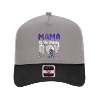 Mama Of The Birthday Astronaut Boy Space Theme T Shirt Mesh Back Trucker Hat | Artistshot