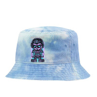 Character Animated Jonny Esports Day Gift Tie Dyed Bucket Hat | Artistshot