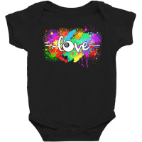 Billiards T  Shirt Billiards Love Colorful Typography Art 8 Ball Pool Baby Bodysuit | Artistshot