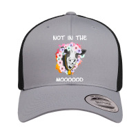 Cow Mooey Farm Farmer Farming Meat Milk Black Cows Heifer Daisy Cattle Retro Trucker Cap | Artistshot