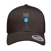 Funny Astronomer   Uranus Has A Gaseous Atmosphere Retro Trucker Cap | Artistshot