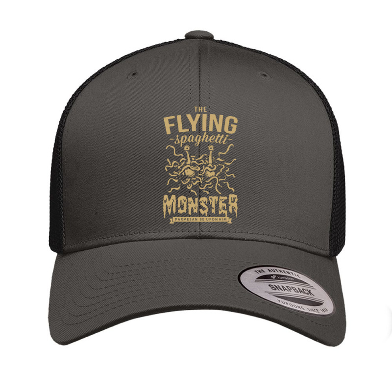 The Flying Spaghetti Monster Retro Trucker Cap by saterseim | Artistshot