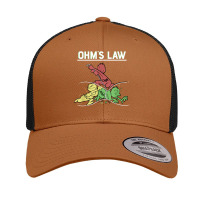 Ohms Law Funny Shirt.electrical Electronics Engineer Funny T T Shirt Retro Trucker Cap | Artistshot