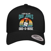 Funny Dad Jokes Database Pun Best Dad Humor Fathers Day T Shirt Retro Trucker Cap | Artistshot