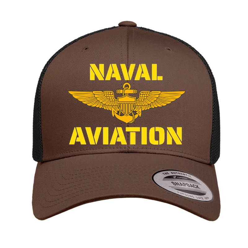 Naval Aviation At Its Best. Perfect For Military Veterans. Pullover Ho Retro Trucker Cap by kurniawanm | Artistshot