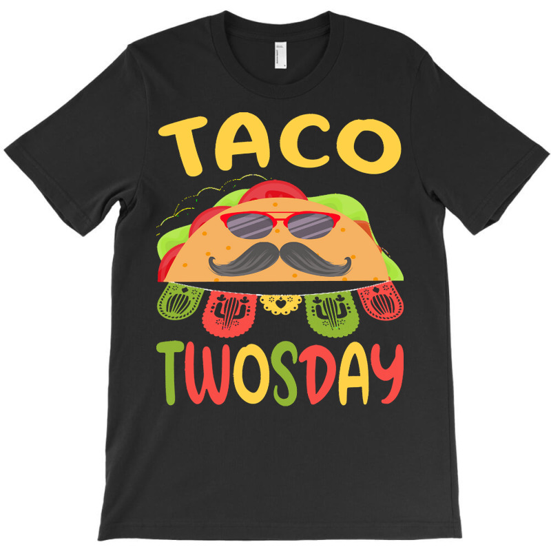 Taco Twosday Toddler Dinosaur 2nd Birth T  Shirt Taco Twosday Toddler T-shirt | Artistshot