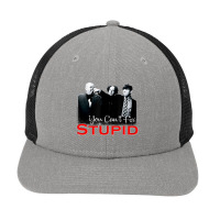 Tts- The Three Stooges You Can't Fix Stupid Snapback Trucker Cap | Artistshot