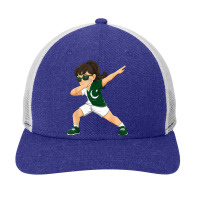 Dabbing Girl Pakistani Pakistan Flag Kids Dab Dance Snapback Trucker Cap | Artistshot