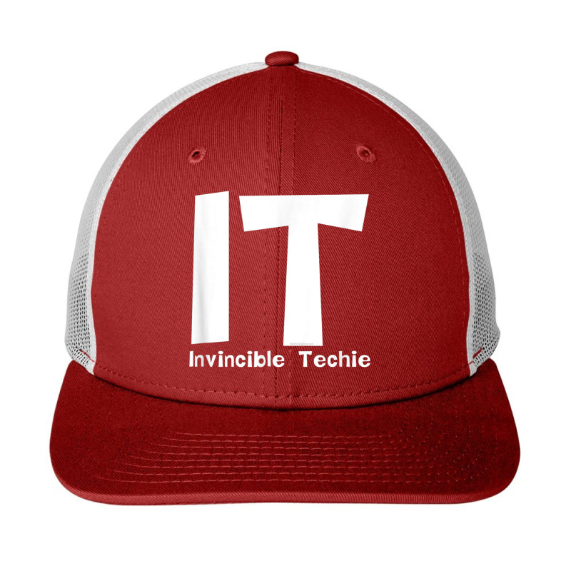 Invincible Techie Computer Information Technology Snapback Trucker Cap by cm-arts | Artistshot