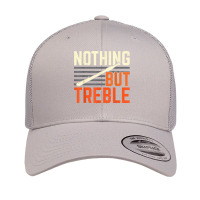 Nothing But Treble Flute Flutist Musician Instrumentalist T Shirt Retro Trucker Cap | Artistshot