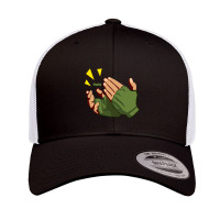 Clapping Retro Trucker Cap | Artistshot