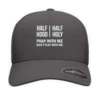 Half Hood Half Holy   Distressed Style Vintage Effect T Shirt Seamless Cap | Artistshot